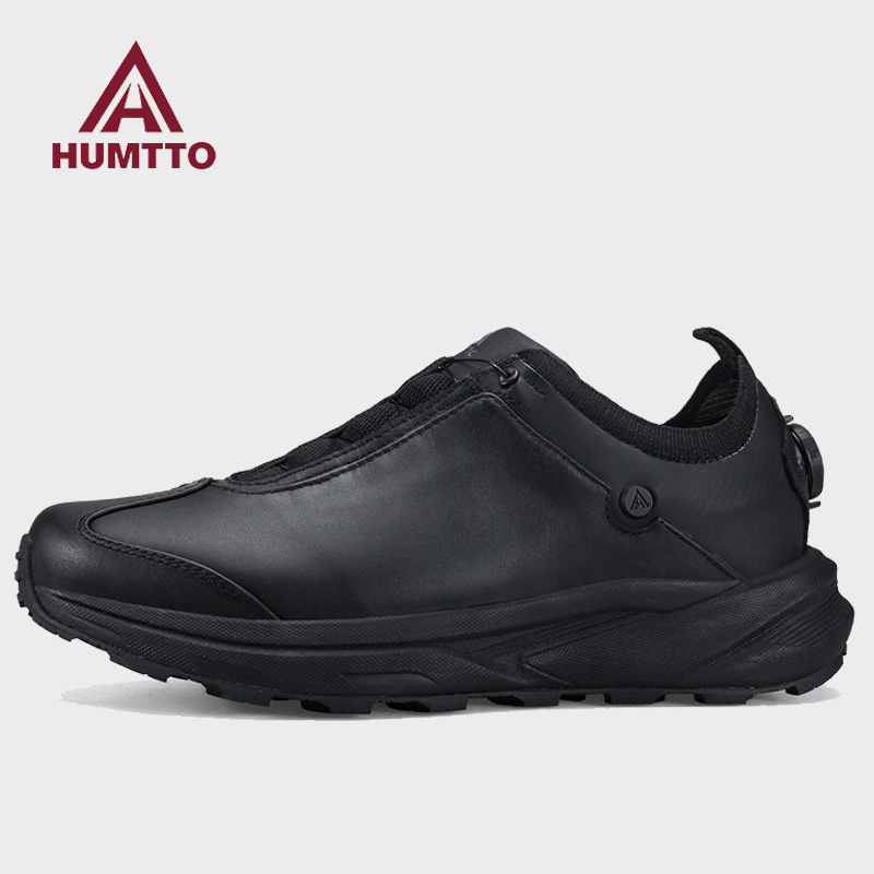 Outdoor Hunting Boots For Men - HUMTTO cowhide hiking shoes men hunting