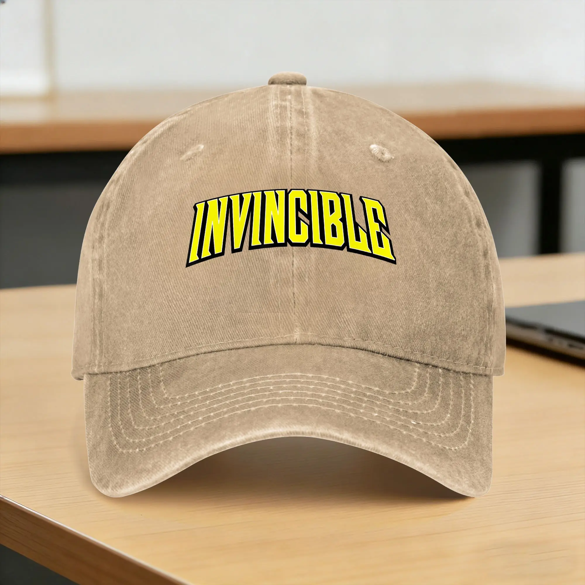Outdoor Hunting Logo - Invincibles Season Clean Logo Washed Baseball
