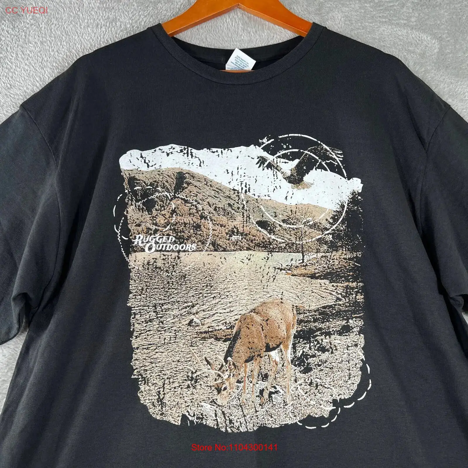 Hunting Outdoor Rug - Rugged Outdoors Nature T Shirt Mens