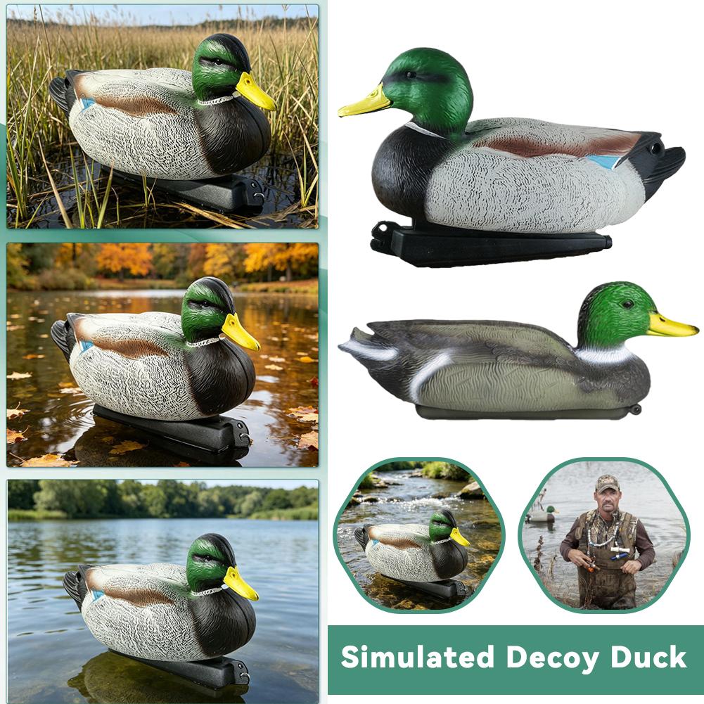 Decoy Duck Plastic - Floating Duck Decoy 3D Realistic Hunting