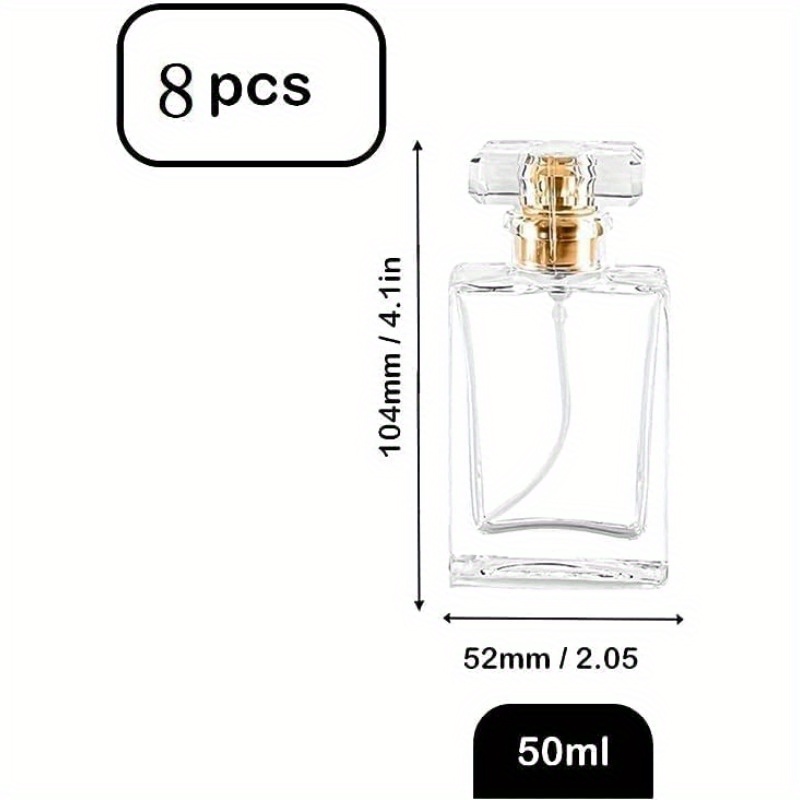 8pcs 30ml Glass Perfume Bottle - Scent Eliminator Spray review and price