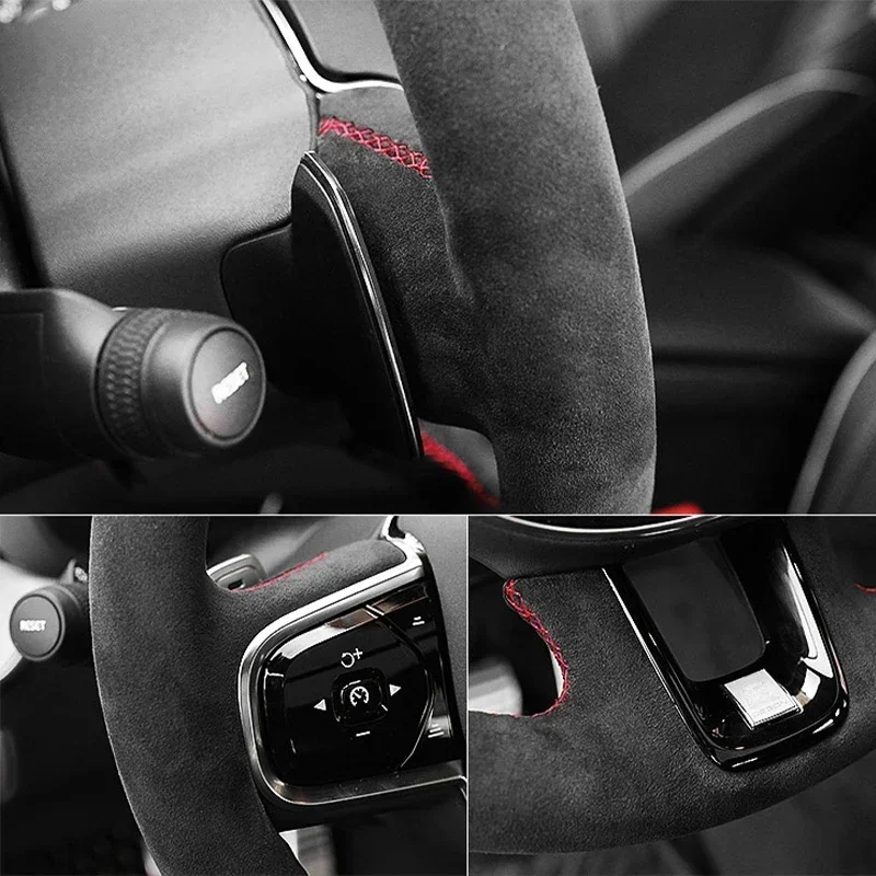 Hand Stitched Suede Steering W - G&T Hunting & Outdoor Gun Shop Photos review and price