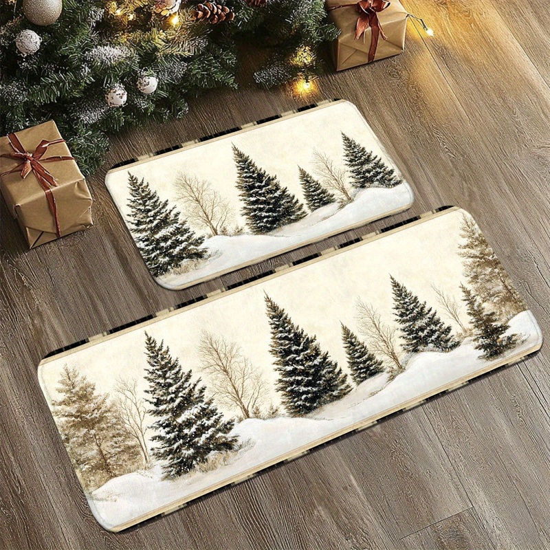 VIKAMA Christmas Carpet Winter - Hunting Outdoor Rug review and price