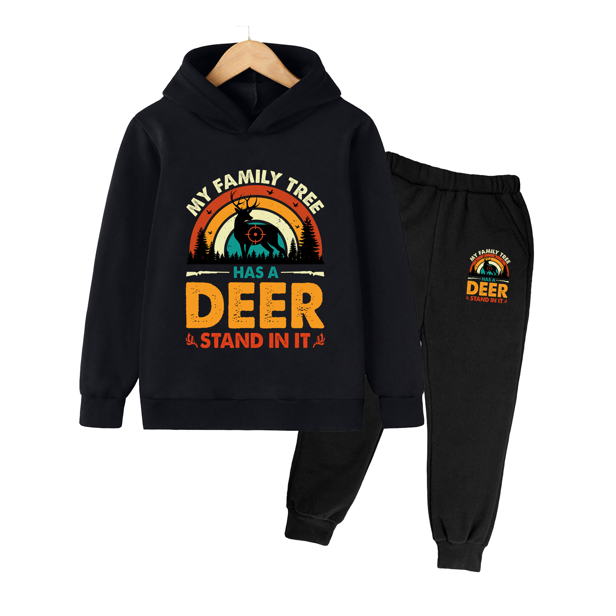 Kids Hoodie & Sweatpants Set,  - Hunting Outdoor Boys review and price