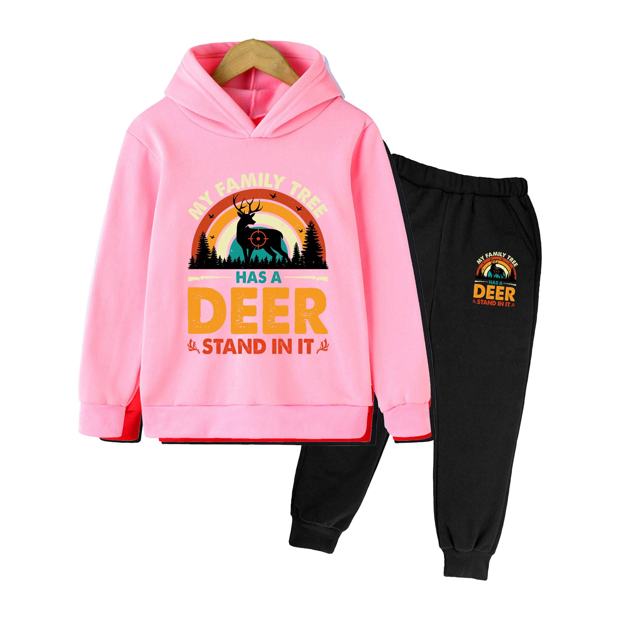 Kids Hoodie & Sweatpants Set,  - Hunting Outdoor Boys review and price