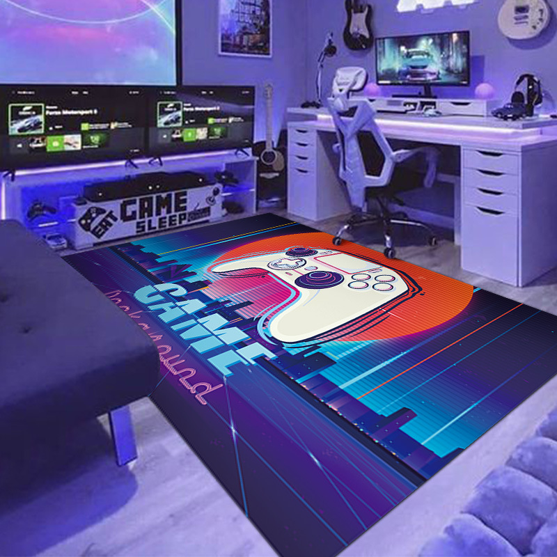 Funny Gamepad Area Rug I Pause - Hunting Outdoor Boys review and price