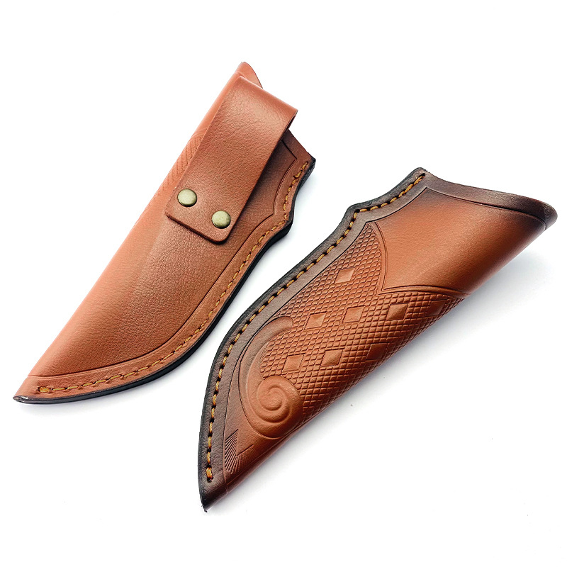 Cowhide Knife Sheath Outdoor S - Outdoor Hunting Knife Set review and price