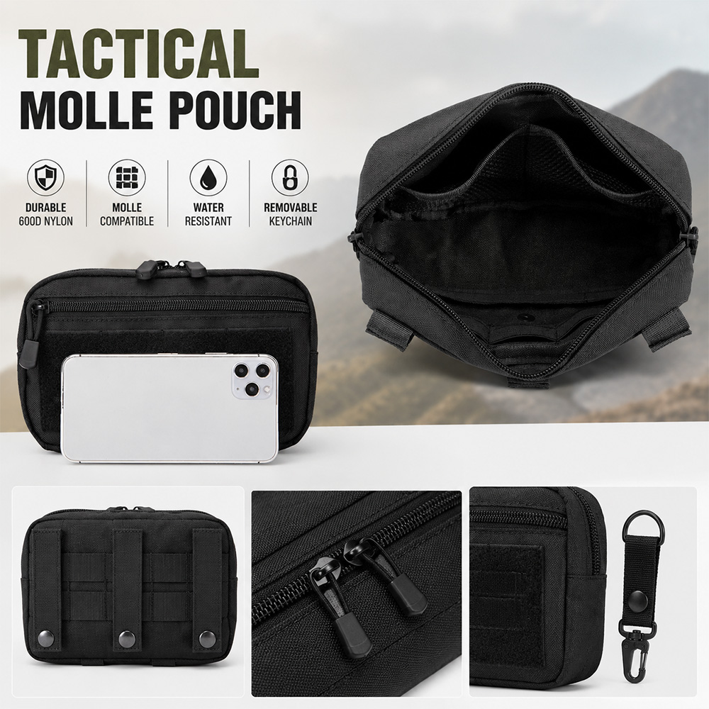 Tactical Molle EDC Pouch Outdo - Outdoor Hunting Packs review and price