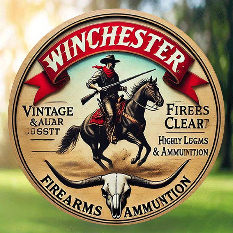 Winchester vintage round metal - Outdoor Hunting Events review and price