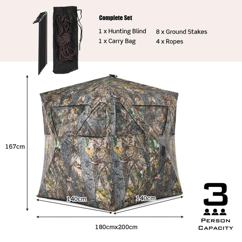 Portable Hunting Blind with Gr - Hunting & Outdoor Supplies Vanderbijlpark review and price