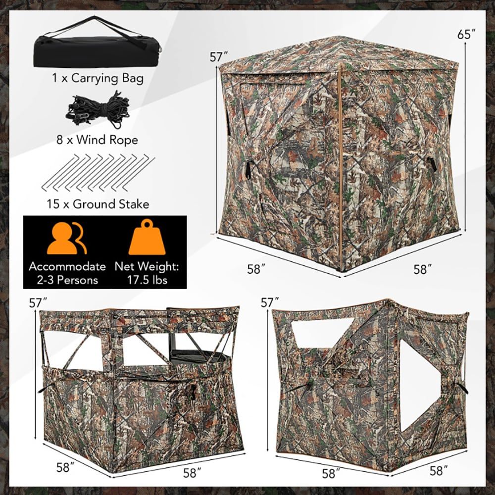 5-in-1 Detachable Hunting Blin - Hunting & Outdoor Supplies Vanderbijlpark review and price