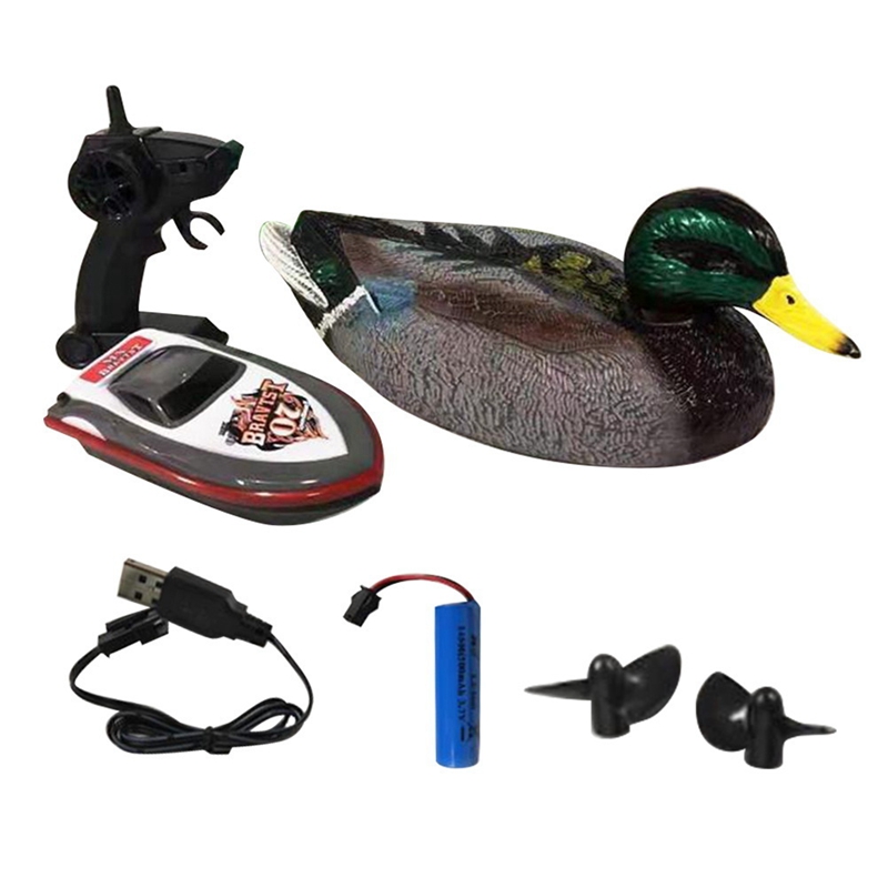ABJL V201 RC Duck Boat 2.4GHz  - Decoy Duck Plastic review and price