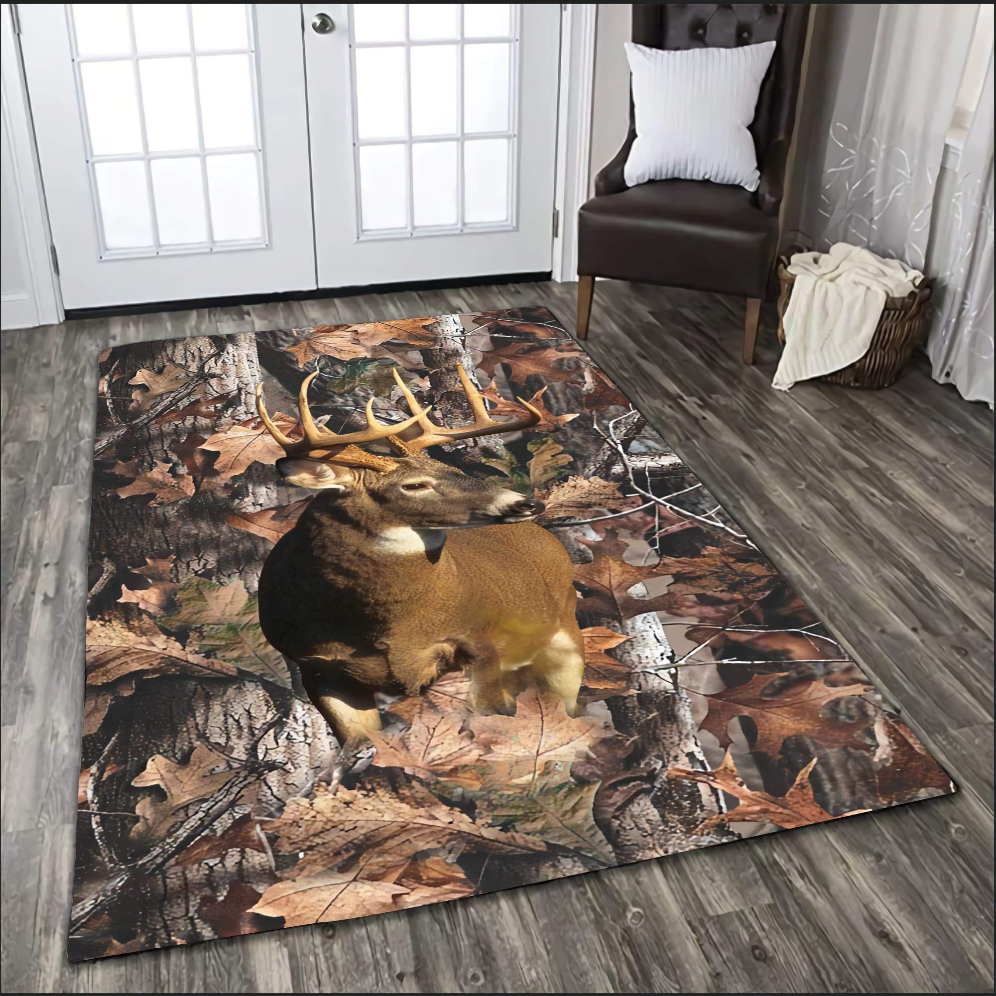 Hunting Deer Lover Newfashion  - Hunting Outdoor Rug review and price