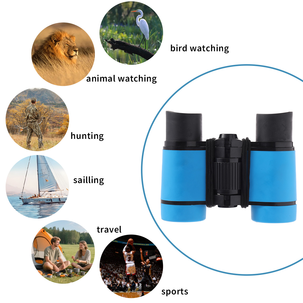Kids Binoculars Set for Age 6- - Hunting Outdoor Boys review and price