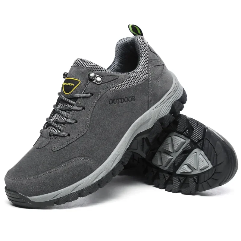Men's Hiking Shoes Suede Leath - Outdoor Hunting Boots For Men review and price