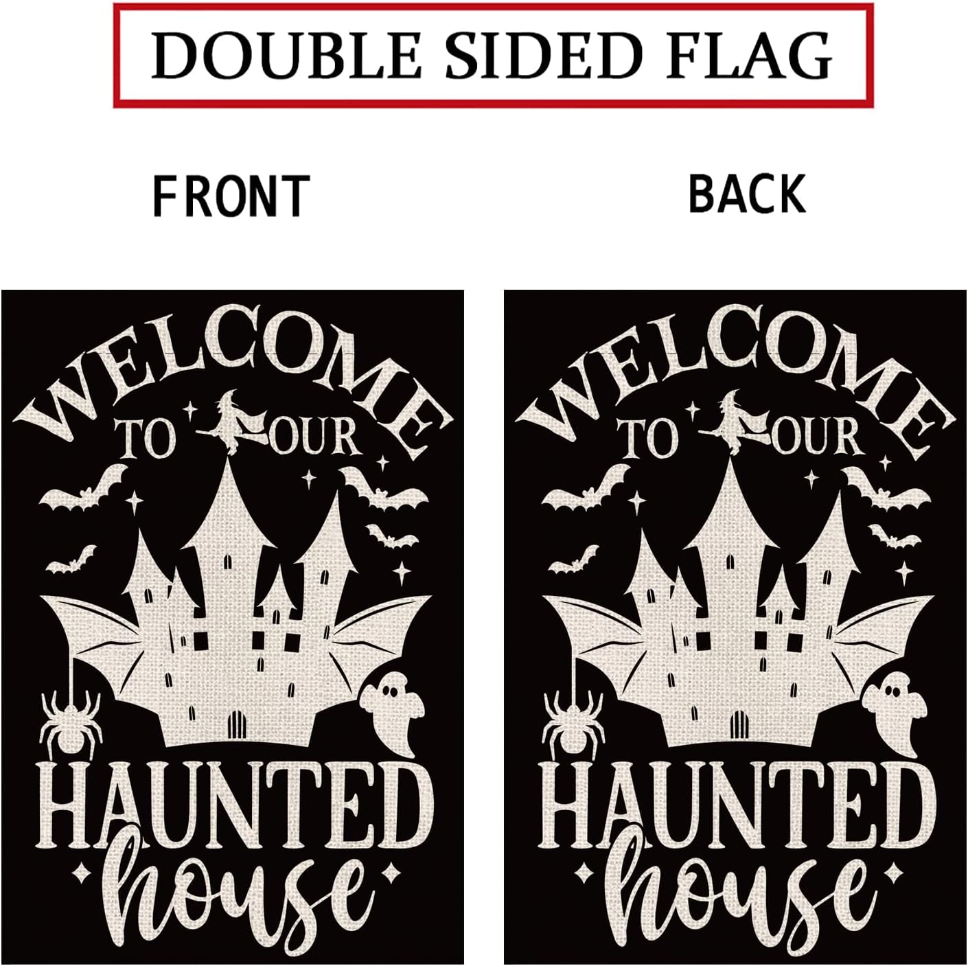 Halloween Garden Flag Funny We - Outdoor Hunting House review and price