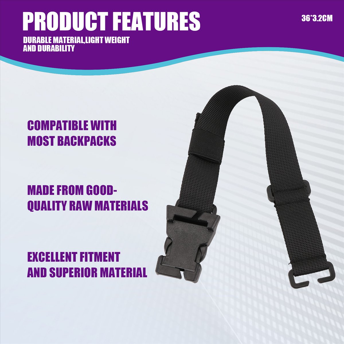 [MEGAL SALE]4Pcs Molle Straps  - Outdoor Hunting Backpack review and price