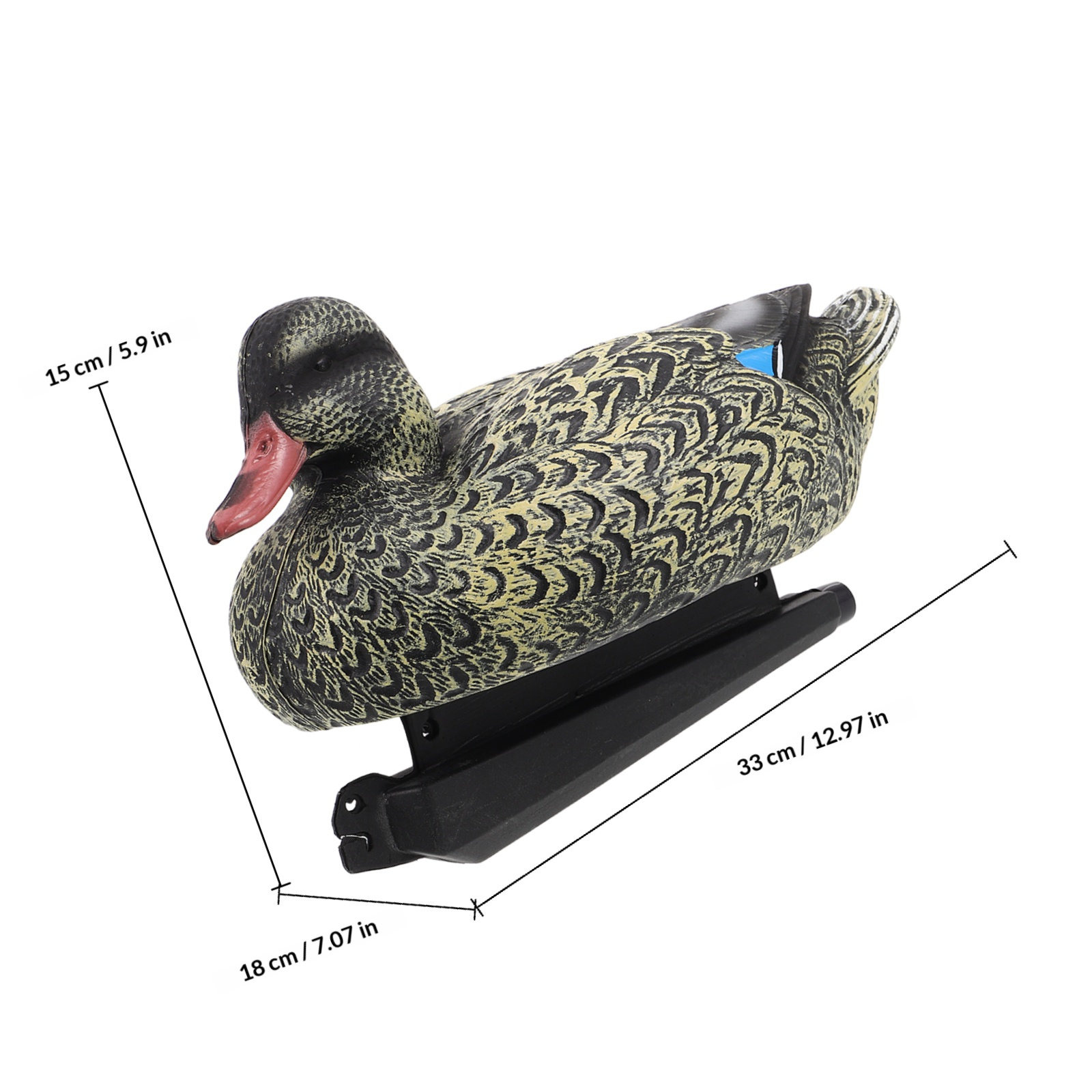 Realistic Plastic Floating Duc - Decoy Duck Plastic review and price