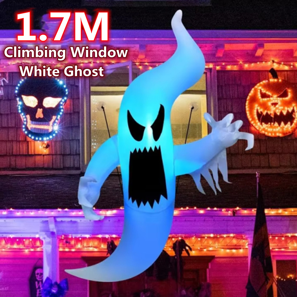 1.7M Halloween Inflatable Wind - Outdoor Hunting House review and price