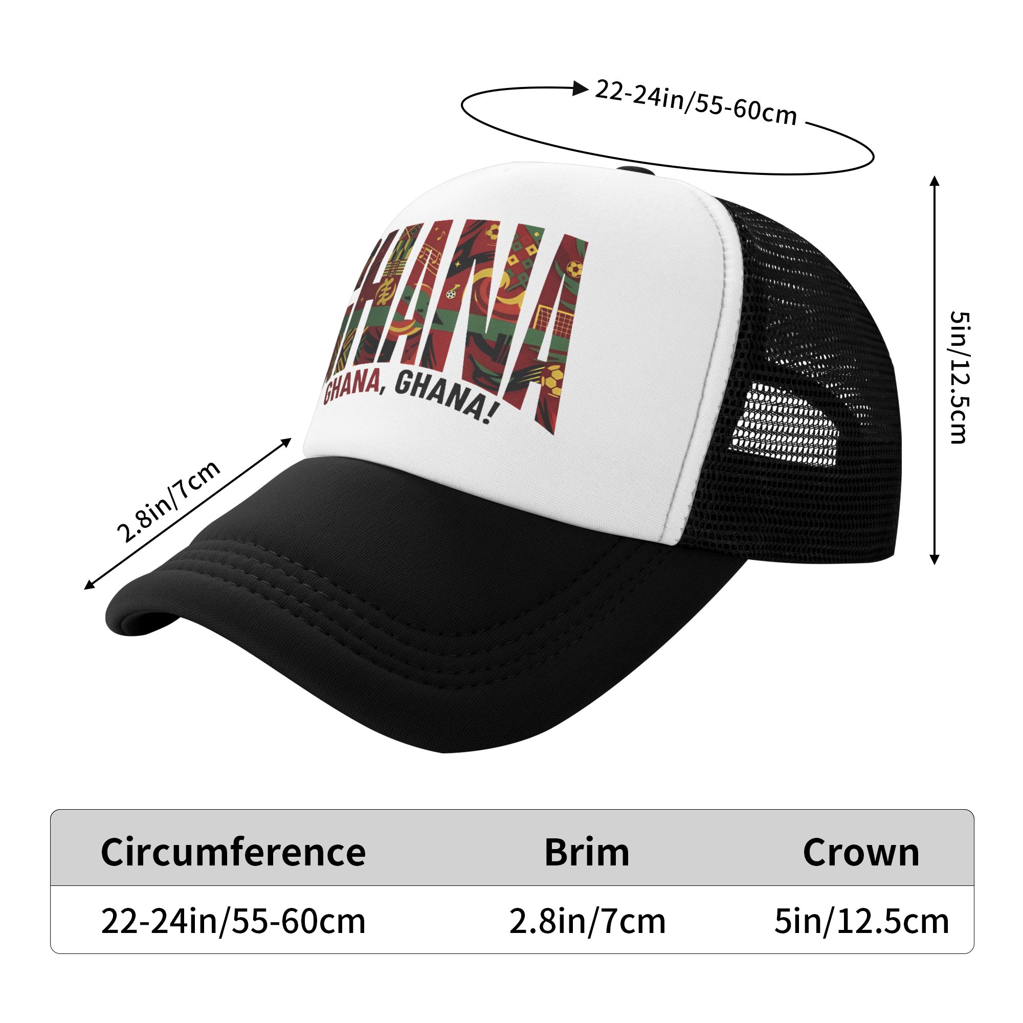Ghana National Team  Sun Hats  - Outdoor Hunting Logo review and price